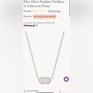 Kendra Scott necklace